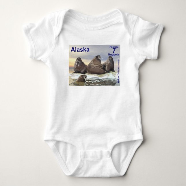 Walrus - Four Brothers Baby Bodysuit (Front)