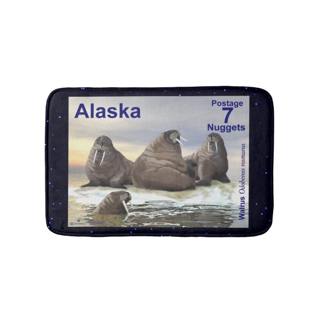 Walrus - Four Brothers Bath Mat (Front)