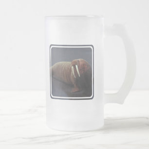 Walrus Frosted Beer Mug