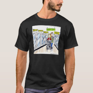 Walrus Frozen Food Section Funny T-Shirt