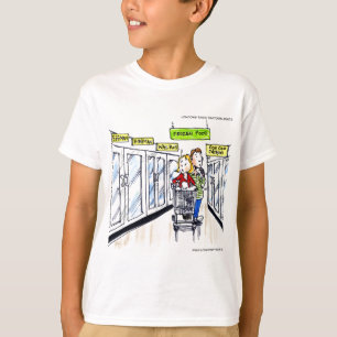 Walrus Frozen Food Section Funny T-Shirt