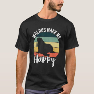Walrus Mammal Animals Walrus Seal Animal 2 T-Shirt