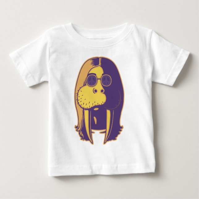 Walrus Man Baby T-Shirt (Front)
