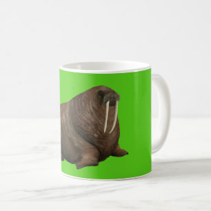 Walrus Mug - Green
