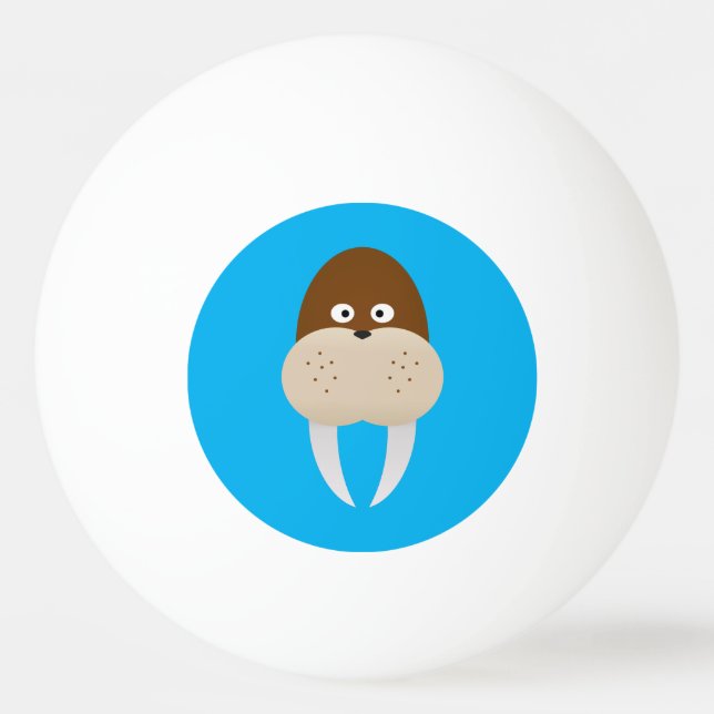 Walrus Ping Pong Ball (Front)