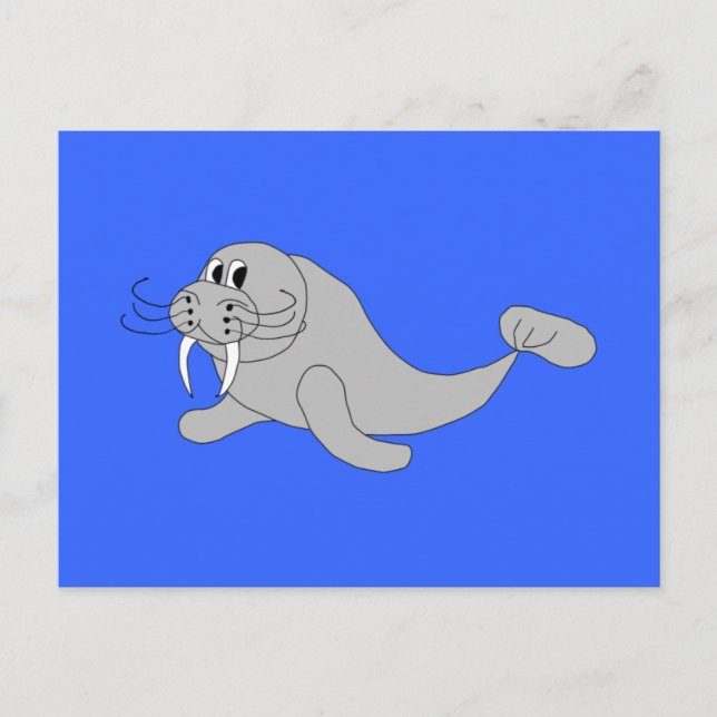 Walrus Postcard (Front)