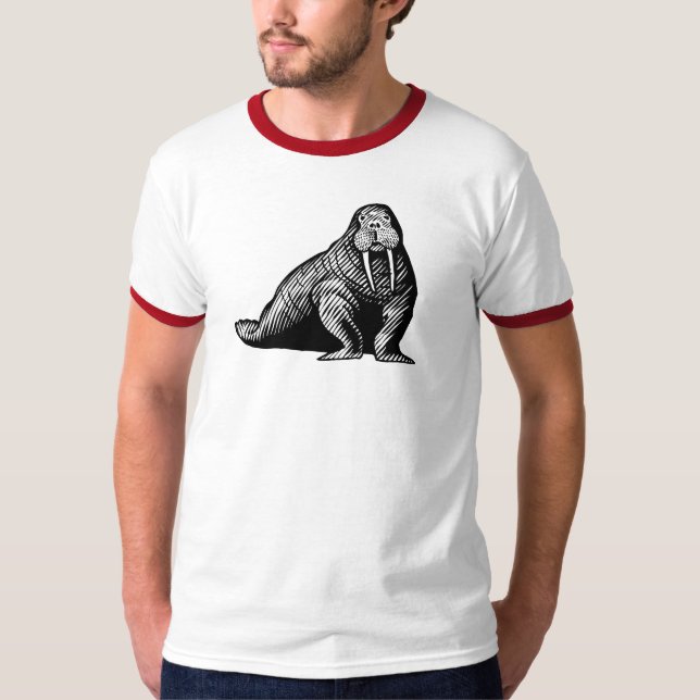 Walrus Ringer Tee (Front)