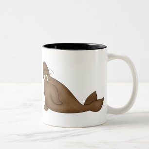 Walrus Two-Tone Coffee Mug