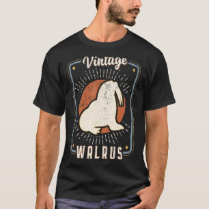 Walrus Vintage Retro Classic Animal Love T-Shirt
