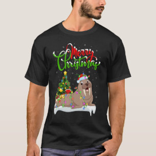 Walrus   Xmas Decorations Santa Walrus Christmas T-Shirt