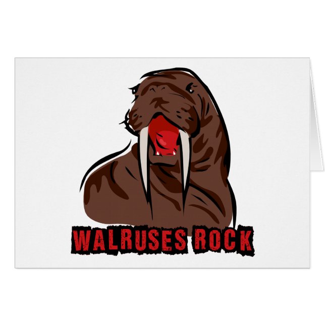Walruses Rock (Front Horizontal)