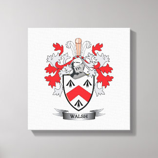Walsh Coat of Arms Canvas Print