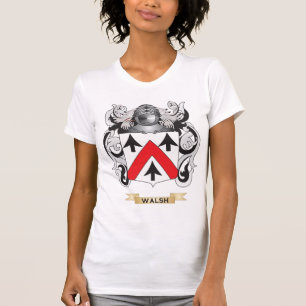 Walsh Family Crest (Coat of Arms) T-Shirt
