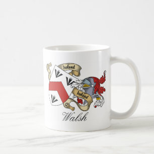 Walsh Family Crest Coffee Mug