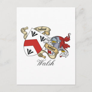 Walsh Family Crest Gifts Gift Ideas Zazzle Uk