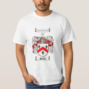 Walsh Family Crest - Walsh Coat of Arms T-Shirt