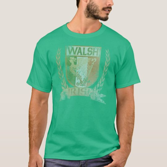 Walsh Irish Crest t shirt
