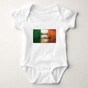Walsh Irish Flag Baby Bodysuit