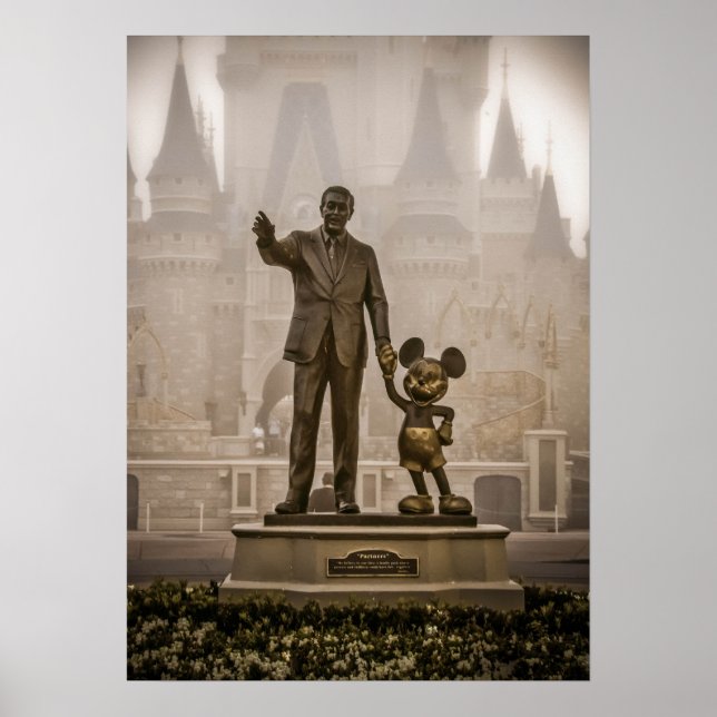 Walt And Mickey Poster (Front)