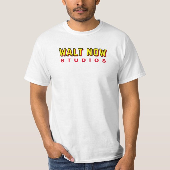 WALT NOW STUDIOS LOGO SHIRT by Walt Jaschek (Front)