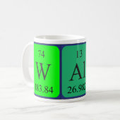 Walt periodic table name mug (Front Left)