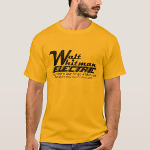 Walt Whitman Electric T-Shirt