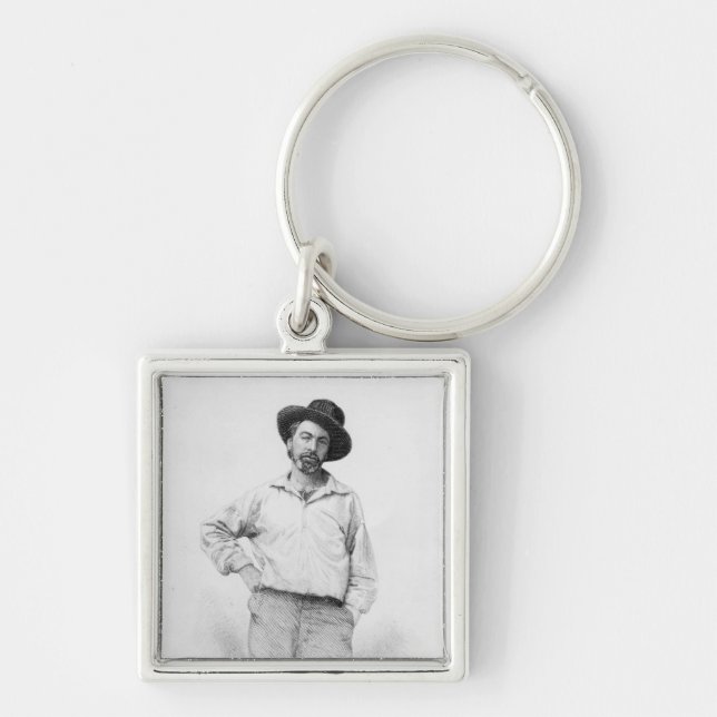 Walt Whitman, frontispiece to 'Leaves of Key Ring (Front)