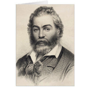Walt Whitman "Happiness in This Place" Card
