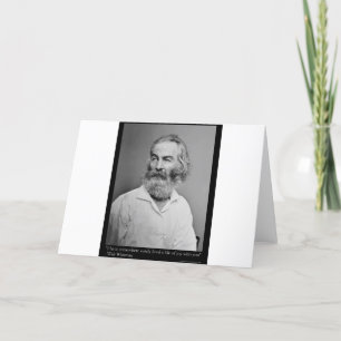 Walt Whitman Joy With You Love Quote Mugs Tees etc Card