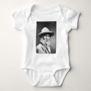 Walt Whitman Portrait a.k.a. The Quaker Photo Baby Bodysuit