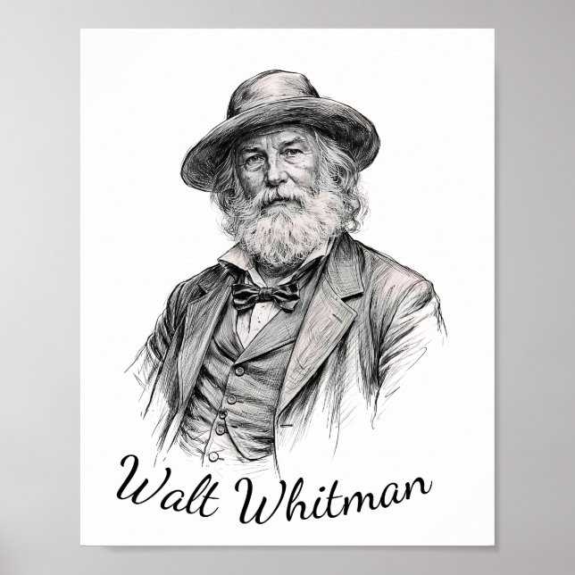 Walt Whitman  Poster (Front)