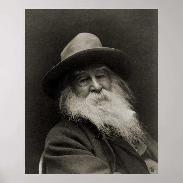 Walt Whitman Poster (Front)