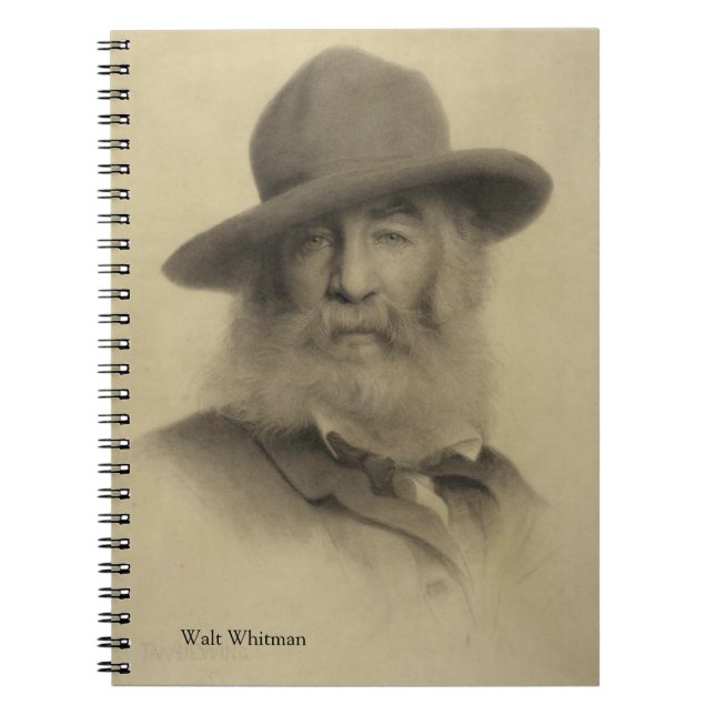 Walt Whitman - The Good Grey Poet Notebook (Front)