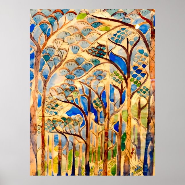 Walter Anderson art style Poster (Front)