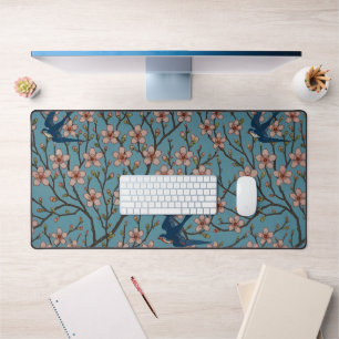 Walter Crane Almond Blossom & Swallow Desk Mat