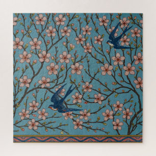Walter Crane Almond Blossom & Swallow Jigsaw Puzzle