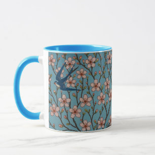 Walter Crane Almond Blossom & Swallow Mug
