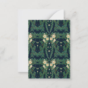 Walter Crane "Francesca" Botanical Flat Card