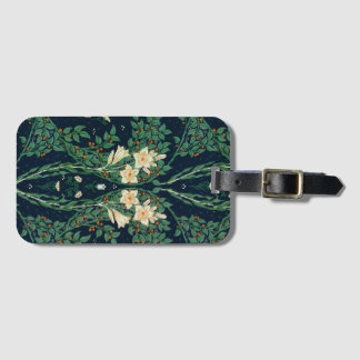 Walter Crane "Francesca" Botanical Luggage Tag