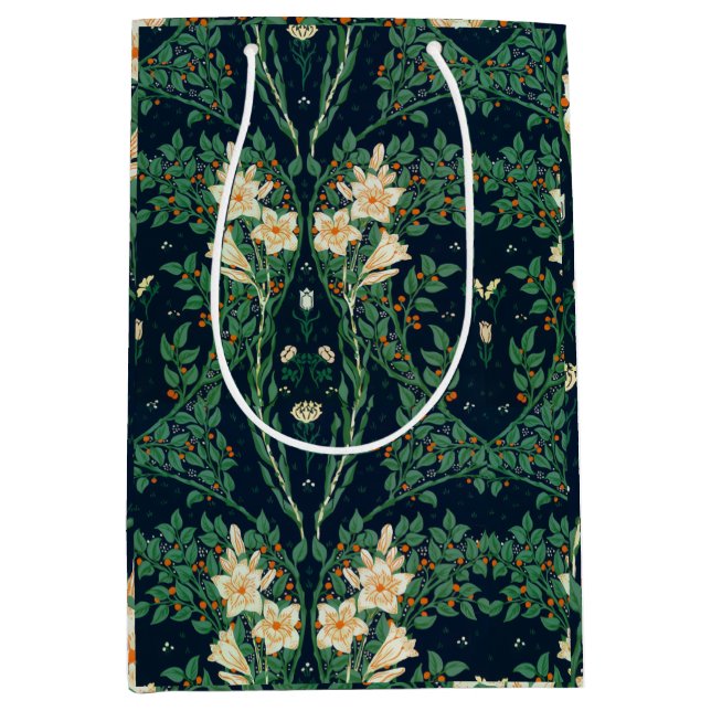 Walter Crane Francesca Botanical Medium Gift Bag (Front)