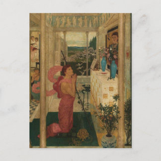 Walter Crane - Love's Altar Postcard