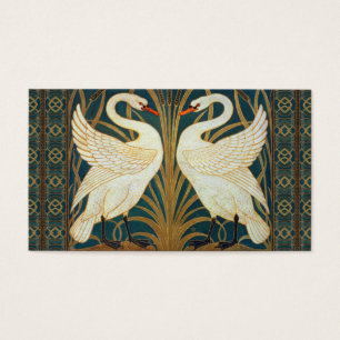 Walter Crane Swan, Rush And Iris Art Nouveau