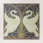 Walter Crane Swan, Rush And Iris Art Nouveau Jigsaw Puzzle<br><div class="desc">Walter Crane Swan, Rush And Iris Art Nouveau</div>