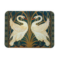 Walter Crane Swan, Rush And Iris Art Nouveau