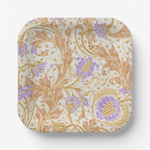 Walter Crane Teazle & Pomegranate Art Nouveau Paper Plate