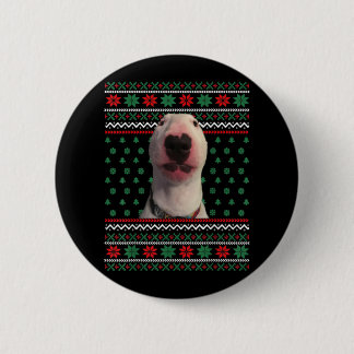 Walter Dog Meme Ugly Christmas Sweater Xmas Funny  6 Cm Round Badge
