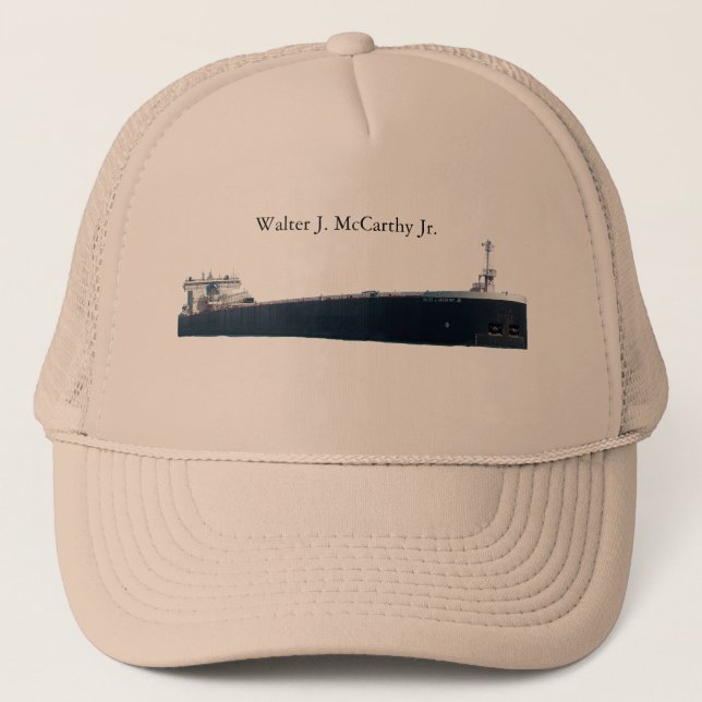 Walter J. McCarthy Jr. trucker hat (Front)