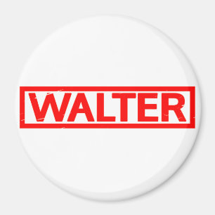 Walter Stamp Magnet