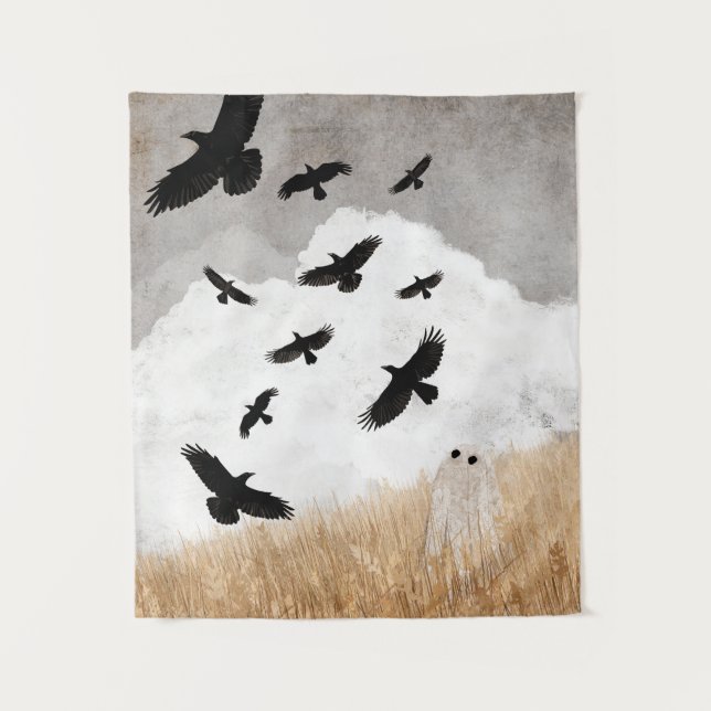 Walter & The Crows Tapestry (Front)