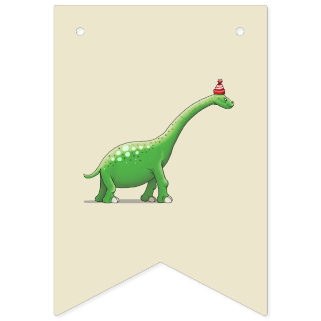 Walter the Dinosaur Bunting (First Flag)